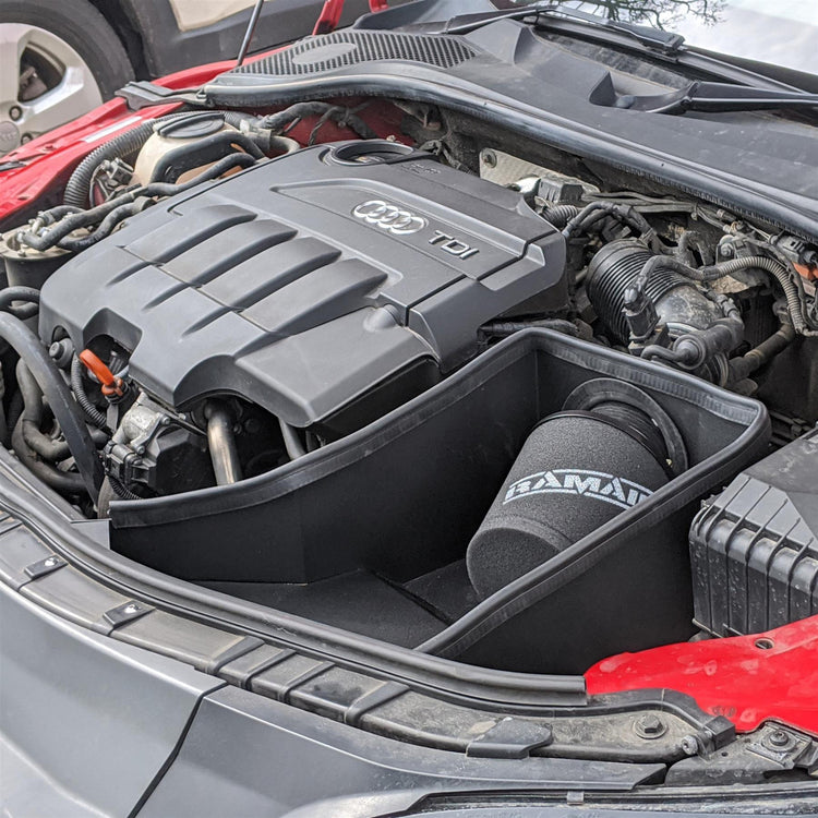 Ramair Performance Pleated Induction Kit for F56 Mini Cooper 1.5T & Cooper S 2.0T - NO MAF - Wayside Performance 