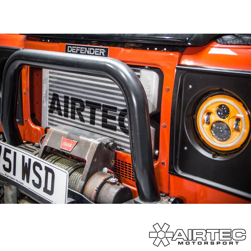 Airtec Motorsport Front Mount Intercooler Upgrade for Land Rover Defender 300 - Wayside Performance 