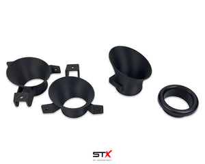SprogTech STX TU5 enclosed intake kit for Peugeot 106 and Citroen Saxo by Sprogley Motorsport, showing the body and styling component.