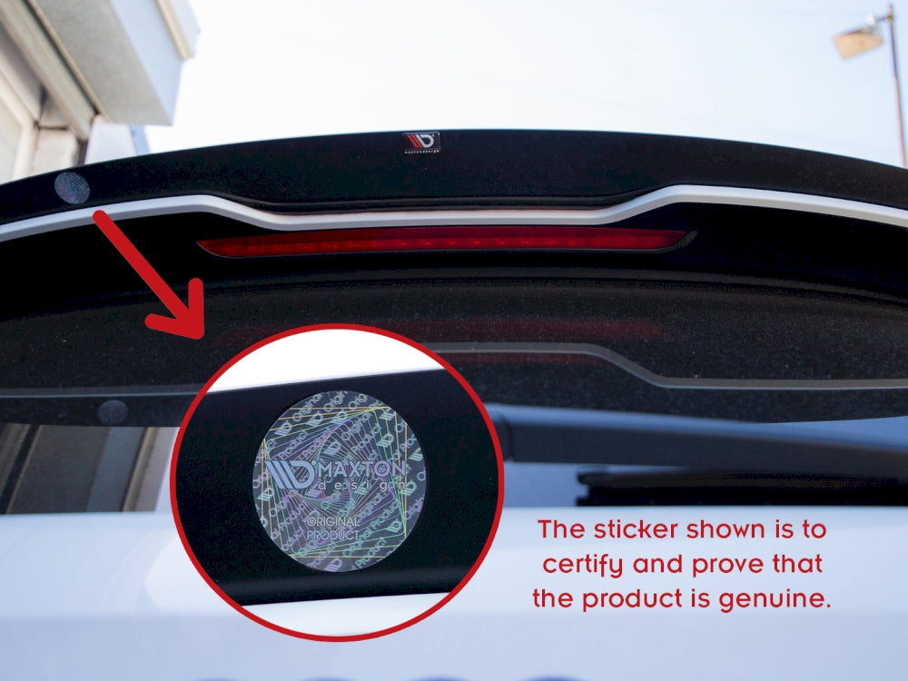 Spoiler Cap V.2 Vw Golf 7 / 7 Facelift R / R-line / Gti - Wayside Performance 
