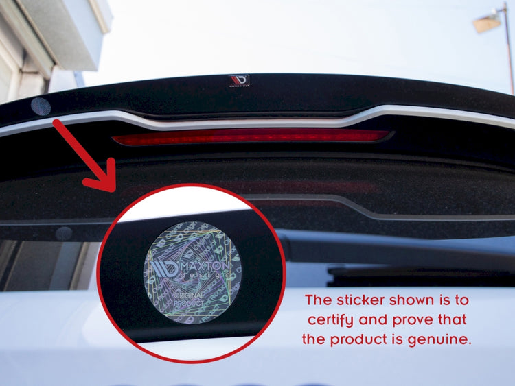 Spoiler Cap V.2 Vw Golf 7 / 7 Facelift R / R-line / Gti - Wayside Performance 