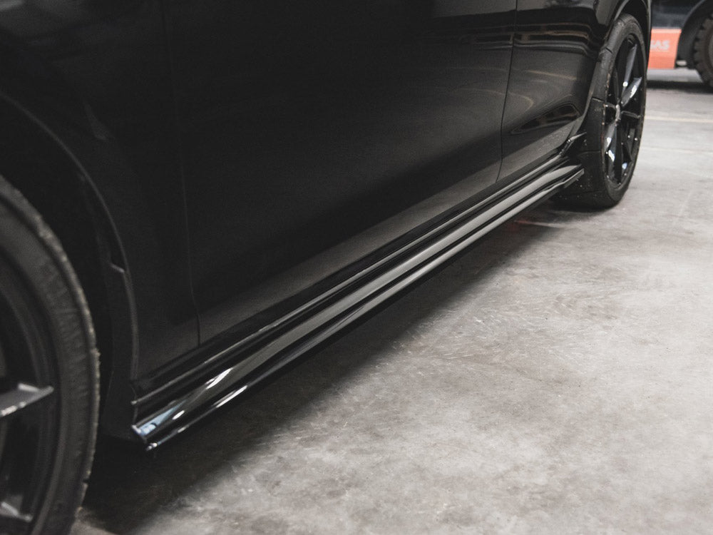 Maxton Design Side Skirt Diffusers Volkswagen Golf GTI TCR Mk7 Facelift - Wayside Performance 