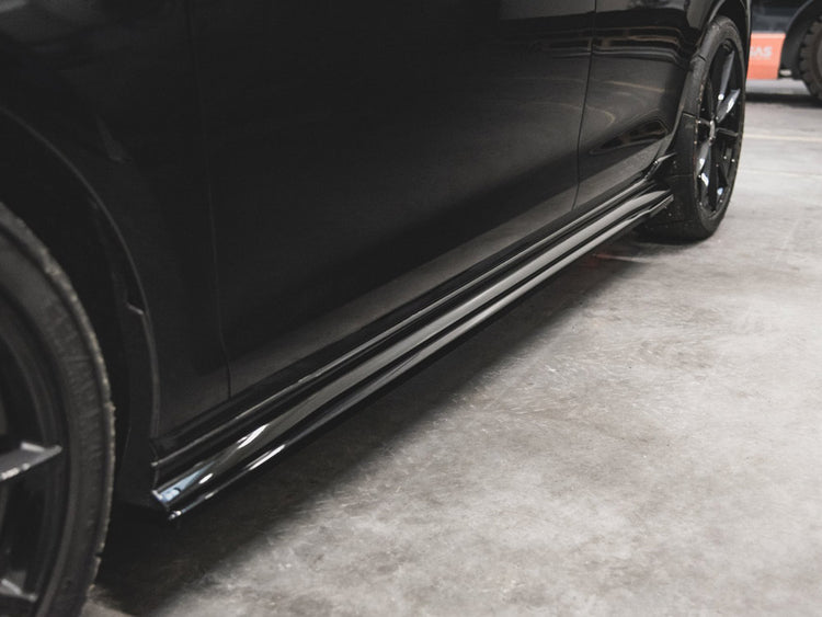 Maxton Design Side Skirt Diffusers Volkswagen Golf GTI TCR Mk7 Facelift - Wayside Performance 