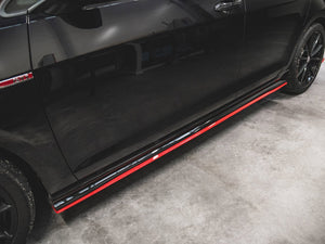 Maxton Design Side Skirt Diffusers Volkswagen Golf GTI TCR Mk7 Facelift - Wayside Performance 