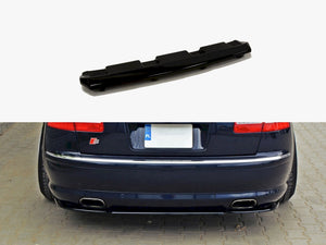 Maxton Design Rear Splitter (Vertical Bars) Audi A8 W12 D3 - Wayside Performance 