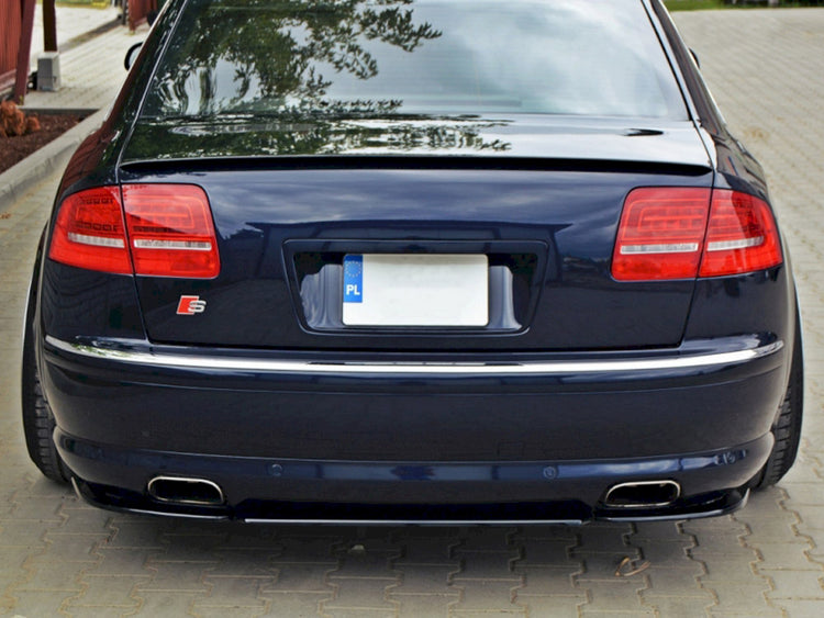 Maxton Design Rear Splitter (Vertical Bars) Audi A8 W12 D3 - Wayside Performance 