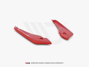 Rear Side Splitters V.2 Toyota Supra Mk5 (2019-) - Wayside Performance 