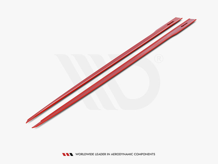 Side Skirts Diffusers V.2 Toyota Supra Mk5 (2019-) - Wayside Performance 