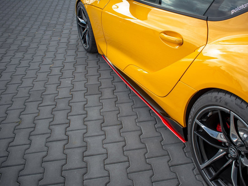 Side Skirts Diffusers V.2 Toyota Supra Mk5 (2019-) - Wayside Performance 
