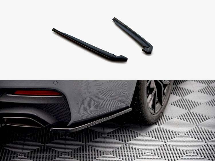Rear Side Splitters BMW 5 G30 Facelift M-Pack (2020-) - Wayside Performance 
