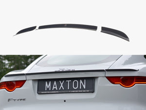 Maxton Design Jaguar F-Type spoiler CAP in body and styling, featuring sleek aerodynamic design and high-quality finish.