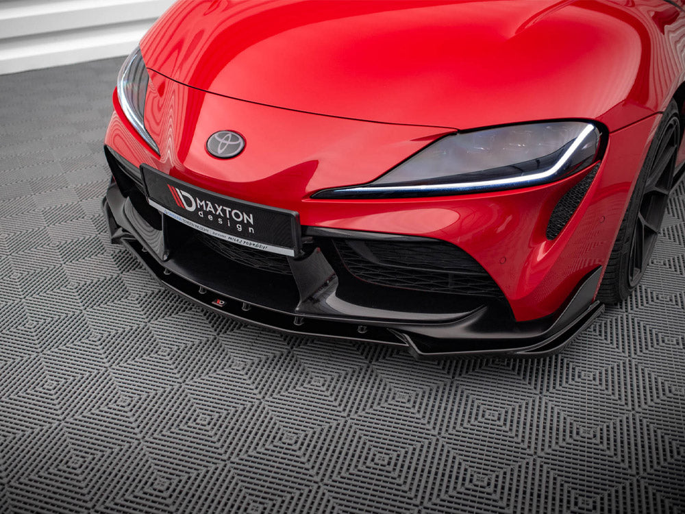 Front Splitter V.4 Toyota Supra Mk5 (2019-) - Wayside Performance 