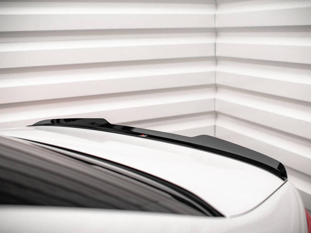 MAXTON® DESIGN Spoiler CAP V.1 for BMW 5 Series G30 sedan, showcasing sleek aerodynamic design and high-quality finish.