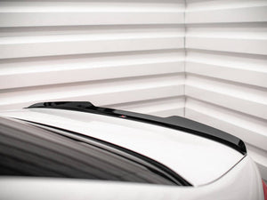 MAXTON® DESIGN Spoiler CAP V.1 for BMW 5 Series G30 sedan, showcasing sleek aerodynamic design and high-quality finish.