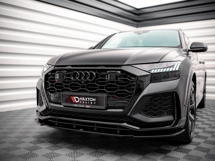 Maxton Design Front Splitter V.1 Audi RSQ8 Mk1 - Wayside Performance 