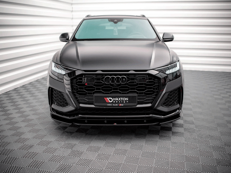 Maxton Design Front Splitter V.1 Audi RSQ8 Mk1 - Wayside Performance 