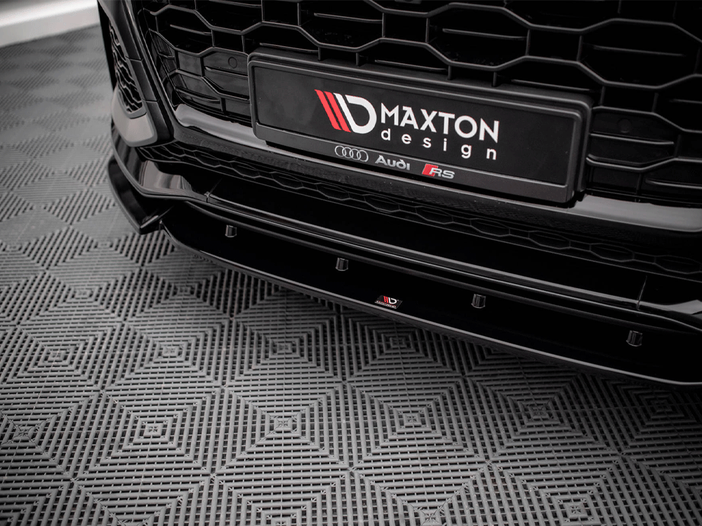 Maxton Design Front Splitter V.1 Audi RSQ8 Mk1 - Wayside Performance 
