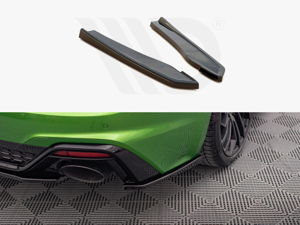 Rear Side Splitters Audi Rs5 F5 Facelift - Wayside Performance 