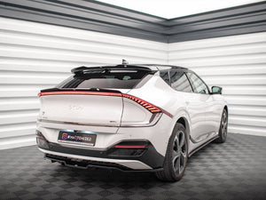 Maxton Design Kia EV6 GT-Line Mk1 upper spoiler cap for body and styling, made by MAXTON® DESIGN, shown on a vehicle.