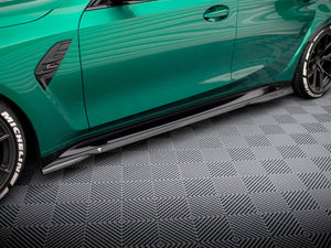 Carbon Fiber Side Skirts Bmw M3 G80 - Wayside Performance 