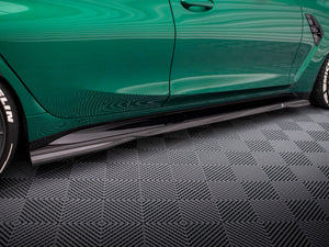 Carbon Fiber Side Skirts Bmw M3 G80 - Wayside Performance 