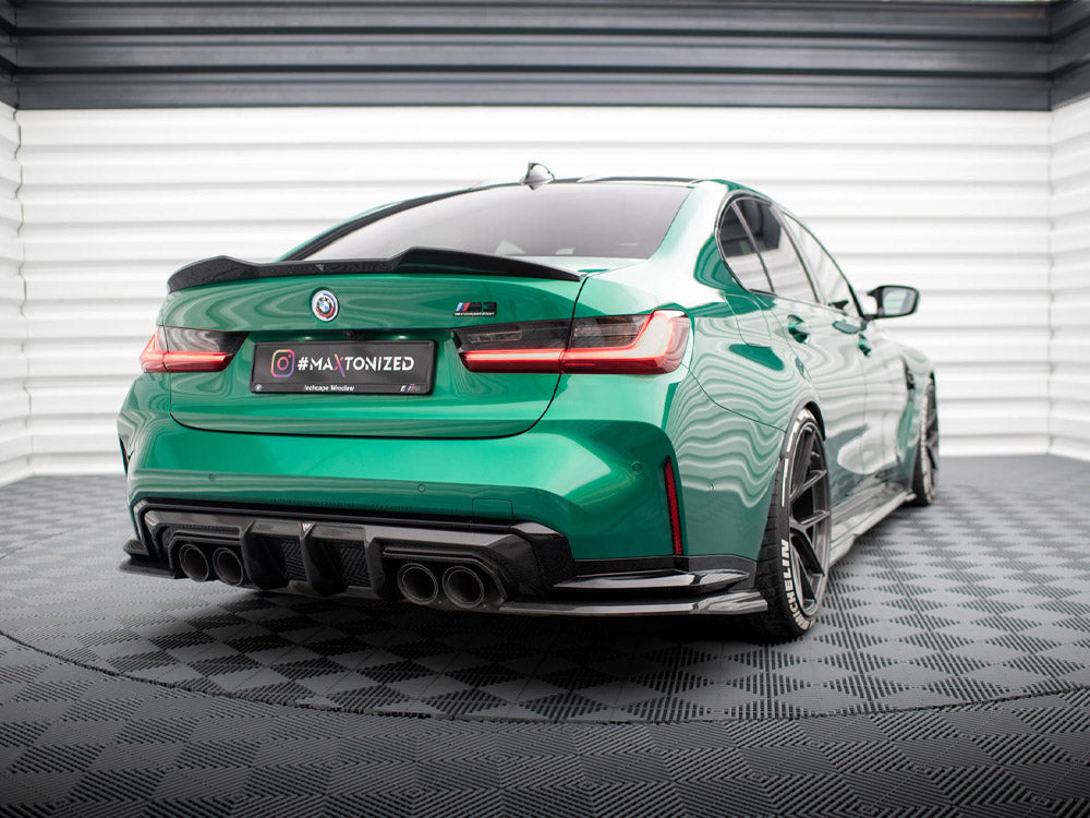 Carbon Fiber Tailgate Spoiler Bmw M3 G80 - Wayside Performance 
