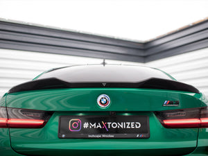 Carbon Fiber Tailgate Spoiler Bmw M3 G80 - Wayside Performance 