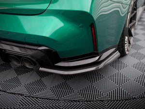 Carbon Fiber Rear Side Splitters Bmw M3 G80 - Wayside Performance 