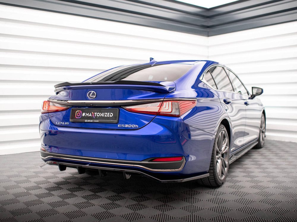 Maxton Design Rear Splitter (Vertical Bars) Lexus ES F Sport Mk7