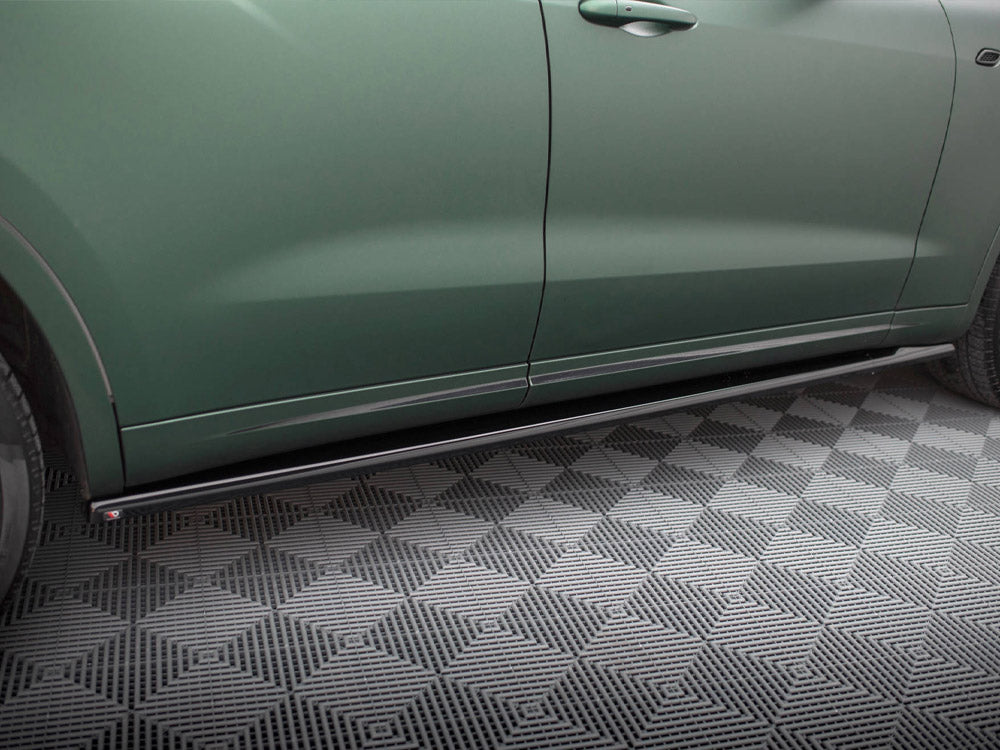 Maxton Design Maserati Levante Mk1 side skirts and diffusers for body and styling enhancement, featuring sleek aerodynamic design.