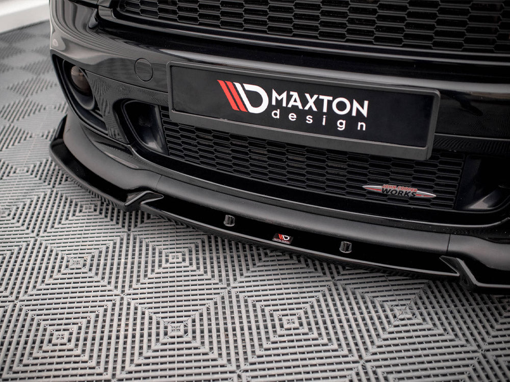 Maxton Design Front Splitter V.3 Mini Cooper John Cooper Works R56 - Wayside Performance 