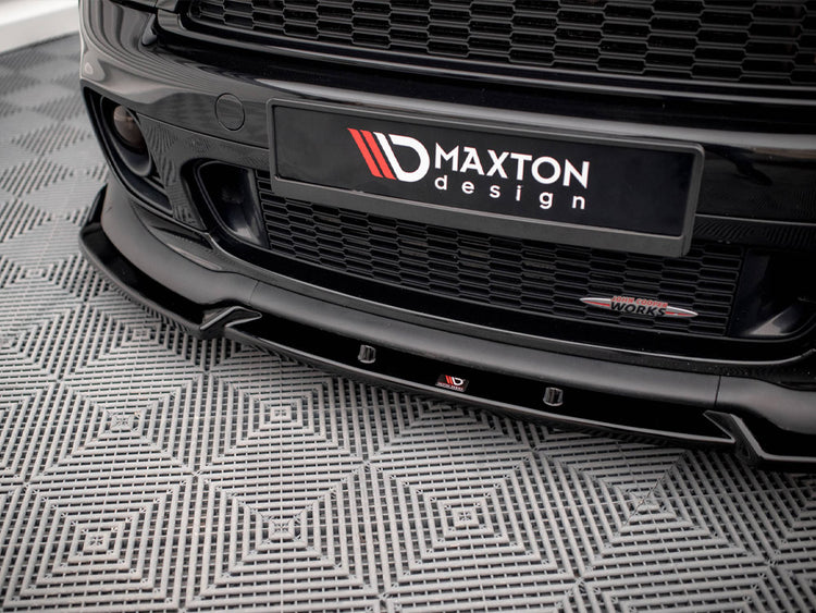 Maxton Design Front Splitter V.3 Mini Cooper John Cooper Works R56 - Wayside Performance 