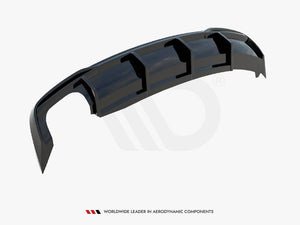 Maxton Design Rear Valance Audi A5 8t Facelift (Version With Dual Exhausts On One Side) - Wayside Performance 
