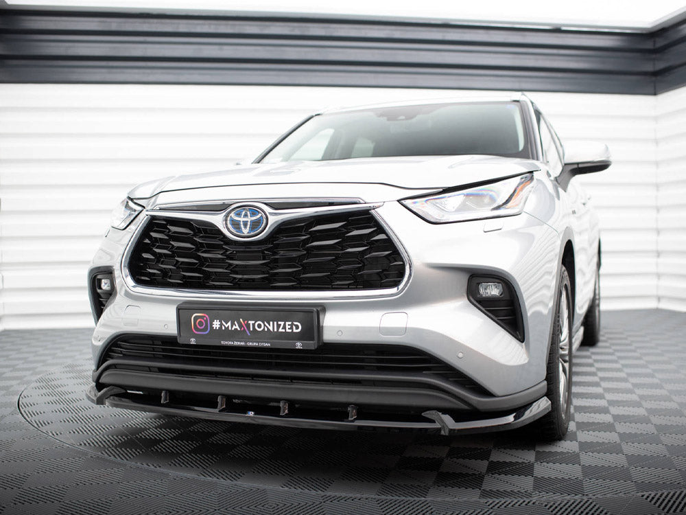 Maxton Design Front Splitter Toyota Highlander Mk4 - Wayside Performance 