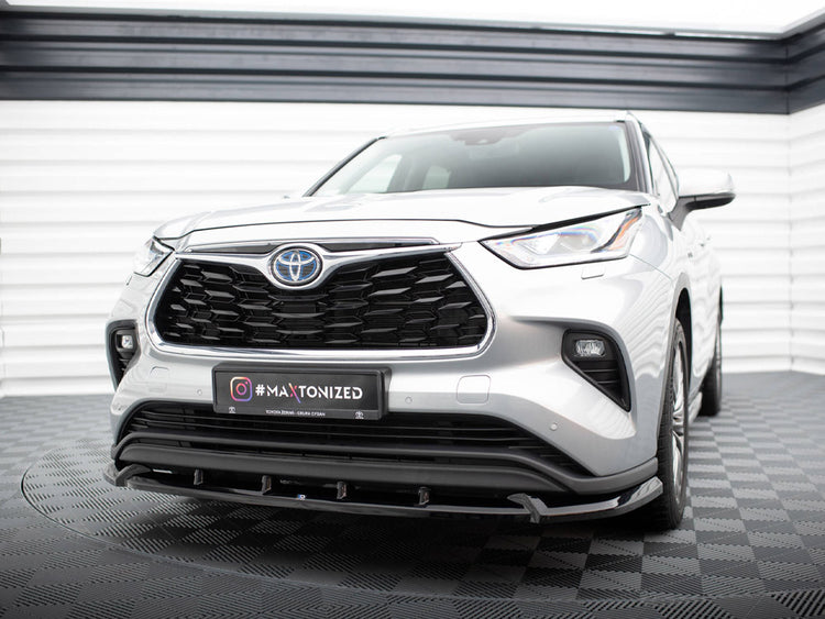 Maxton Design Front Splitter Toyota Highlander Mk4 - Wayside Performance 