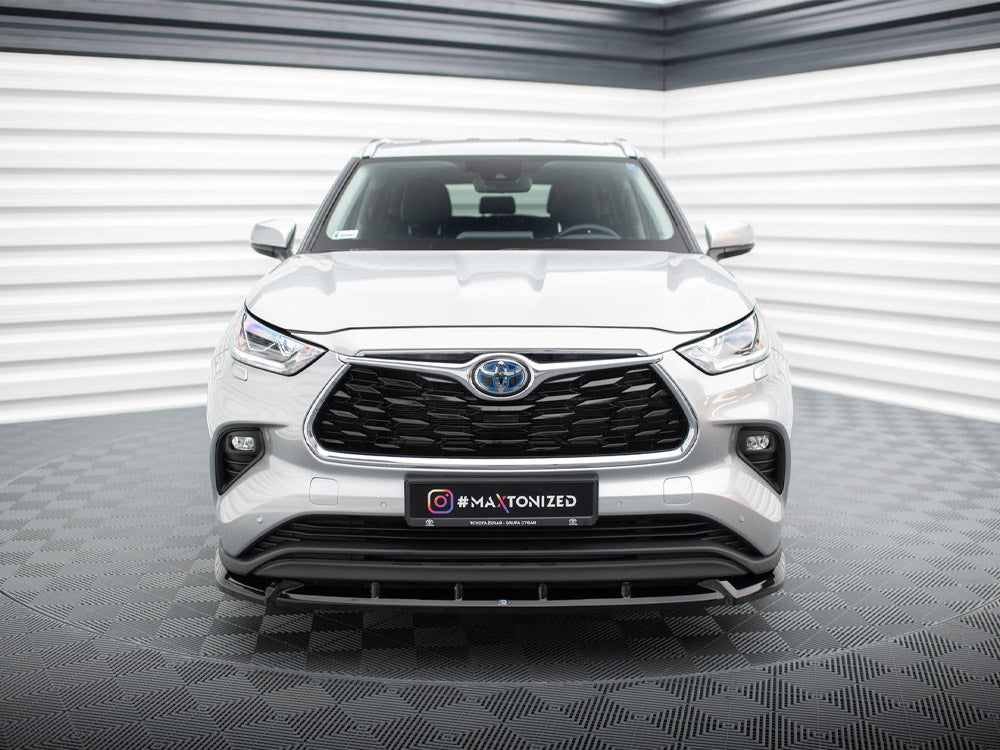 Maxton Design Front Splitter Toyota Highlander Mk4 - Wayside Performance 