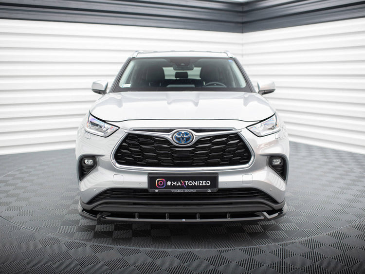 Maxton Design Front Splitter Toyota Highlander Mk4 - Wayside Performance 