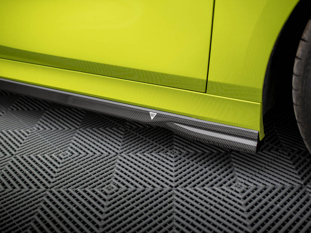 Carbon Fiber Side Skirts Bmw 1 F40 M-pack / M135i - Wayside Performance 