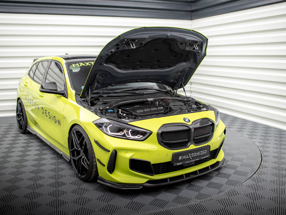 Carbon Fiber Strut Bar Cover Bmw 1 F40 M135i - Wayside Performance 