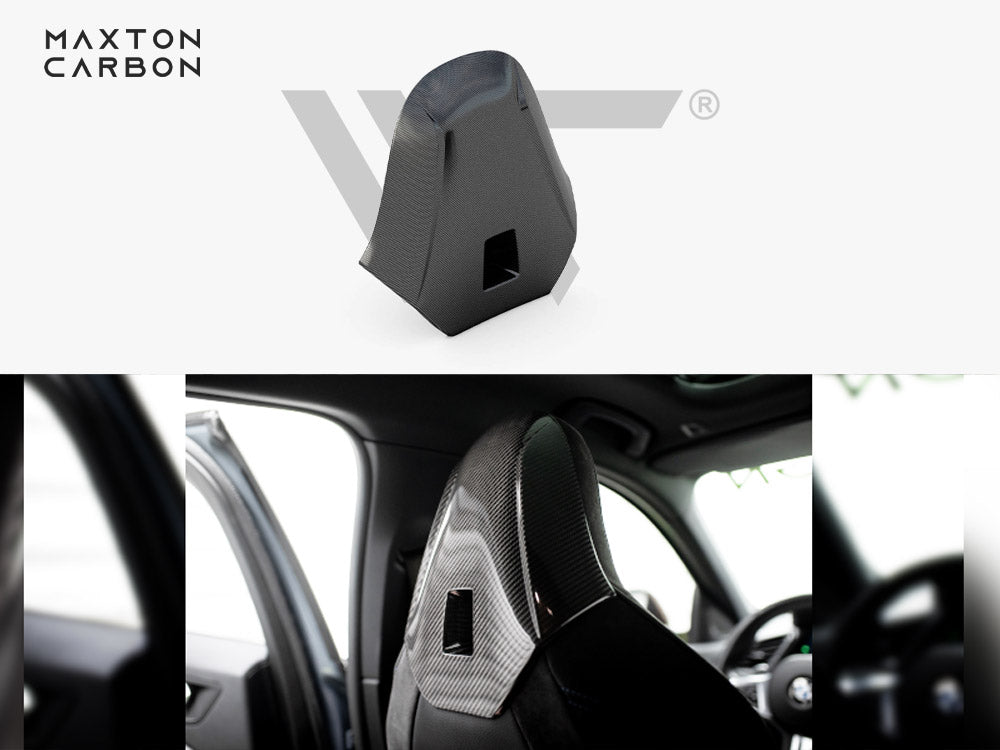 Carbon Fiber Headrests Bmw 1 F40 M135i - Wayside Performance 