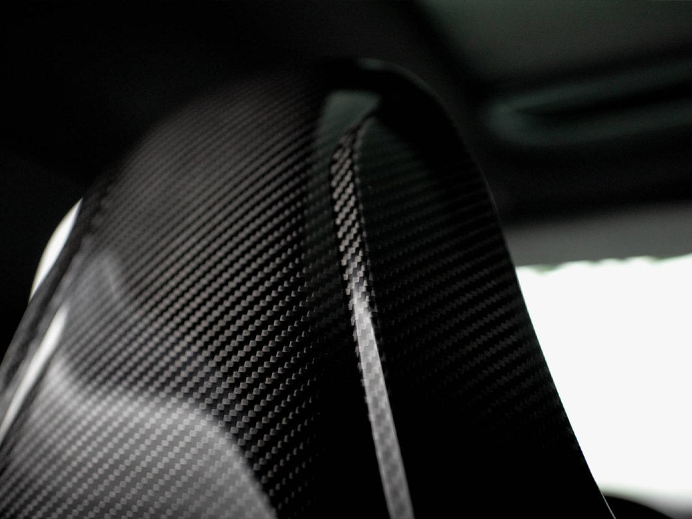 Carbon Fiber Headrests Bmw 1 F40 M135i - Wayside Performance 
