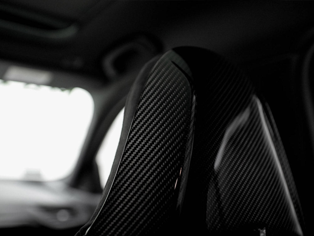 Carbon Fiber Headrests Bmw 1 F40 M135i - Wayside Performance 