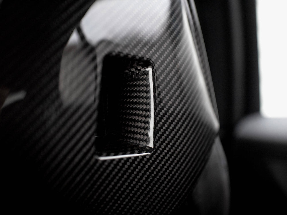 Carbon Fiber Headrests Bmw 1 F40 M135i - Wayside Performance 