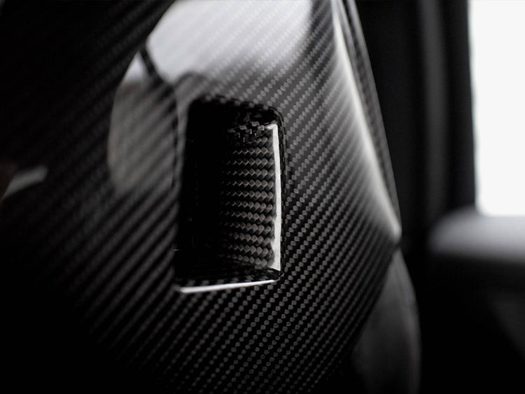 Carbon Fiber Headrests Bmw 1 F40 M135i - Wayside Performance 