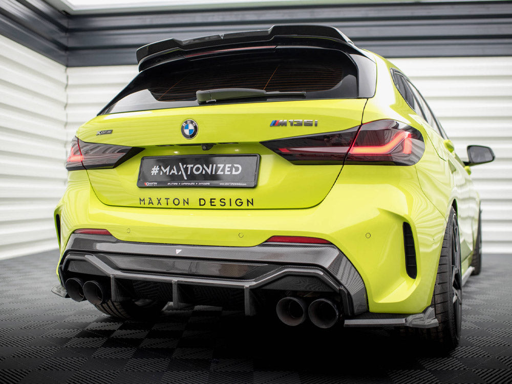 Carbon Fiber Rear Diffuser V.1 Bmw 1 F40 M-pack / M135i - Wayside Performance 