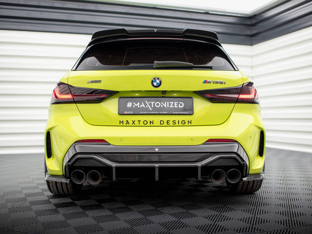 Carbon Fiber Rear Diffuser V.1 Bmw 1 F40 M-pack / M135i - Wayside Performance 