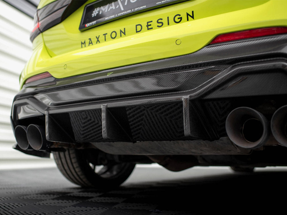 Carbon Fiber Rear Diffuser V.1 Bmw 1 F40 M-pack / M135i - Wayside Performance 
