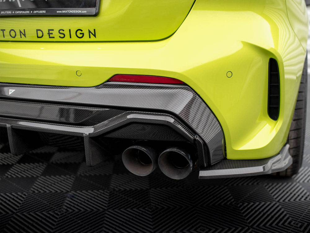 Carbon Fiber Rear Diffuser V.1 Bmw 1 F40 M-pack / M135i - Wayside Performance 