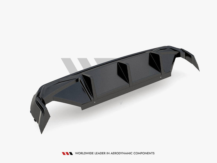 Carbon Fiber Rear Diffuser V.1 Bmw 1 F40 M-pack / M135i - Wayside Performance 