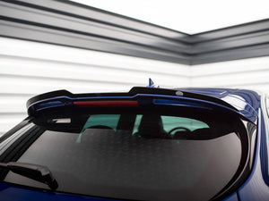 Maxton Design spoiler CAP for Maserati Levante Mk1, body and styling accessory in black, mounted on vehicle with sleek design.
